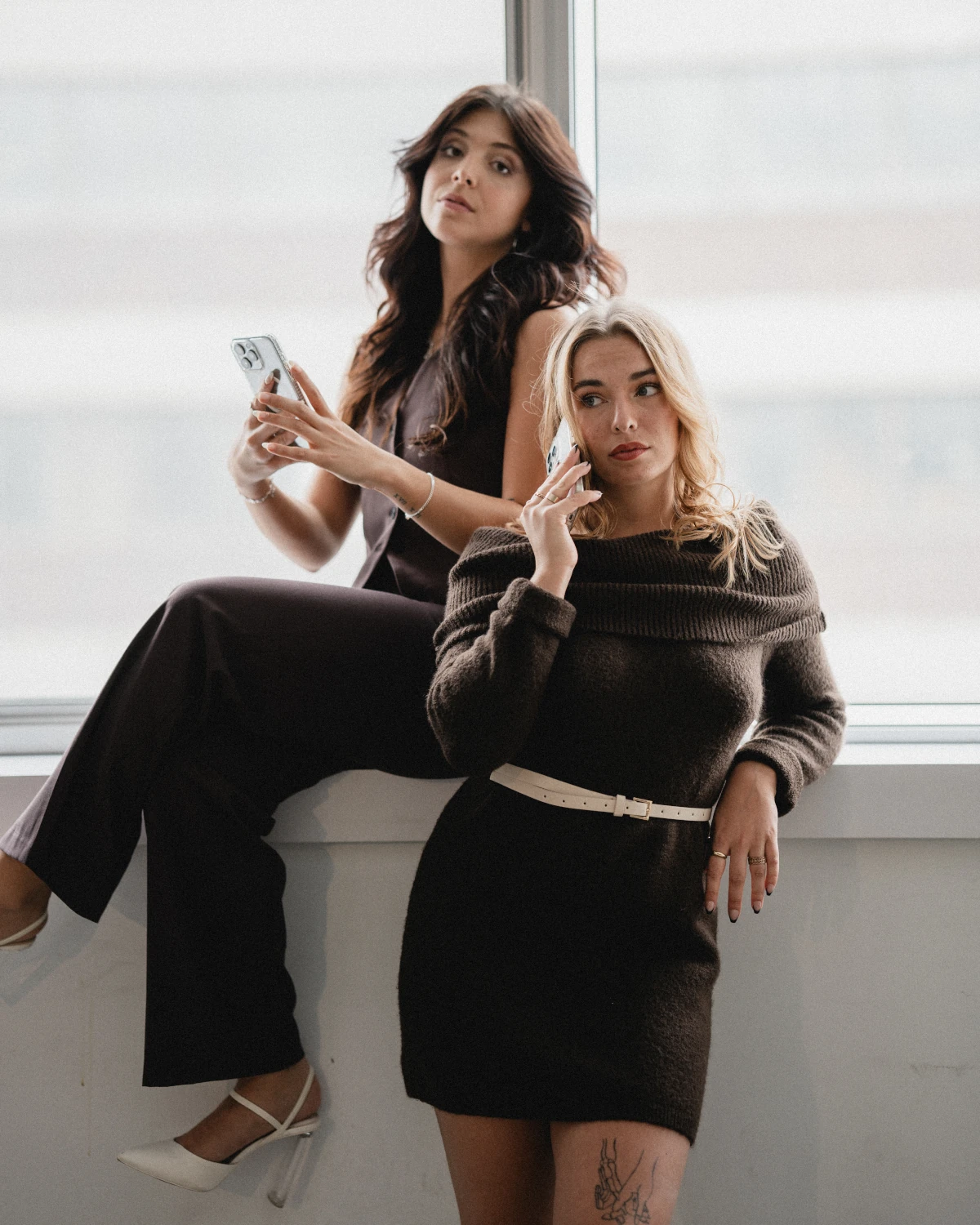 Séléna et Éloïse, fondatrices de Gestion & Champagne